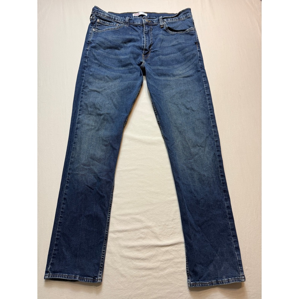 Signature by Levi Strauss Mens Straight Fit Jeans‎ Blue 36x34 58988-0024